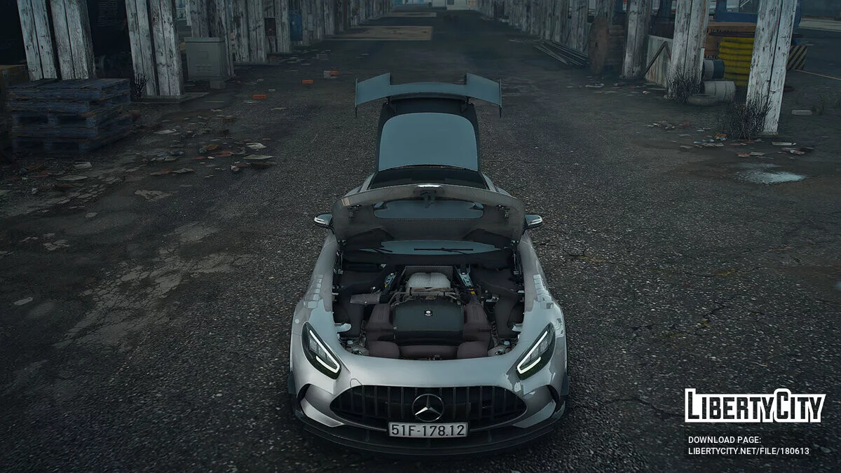 Mercedes-Benz AMG GTR Black Series / GTA 5