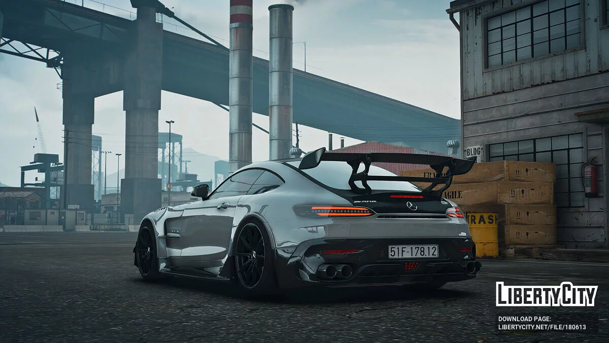 Mercedes-Benz AMG GTR Black Series / GTA 5
