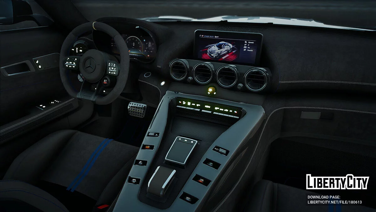 Mercedes-Benz AMG GTR Black Series / GTA 5