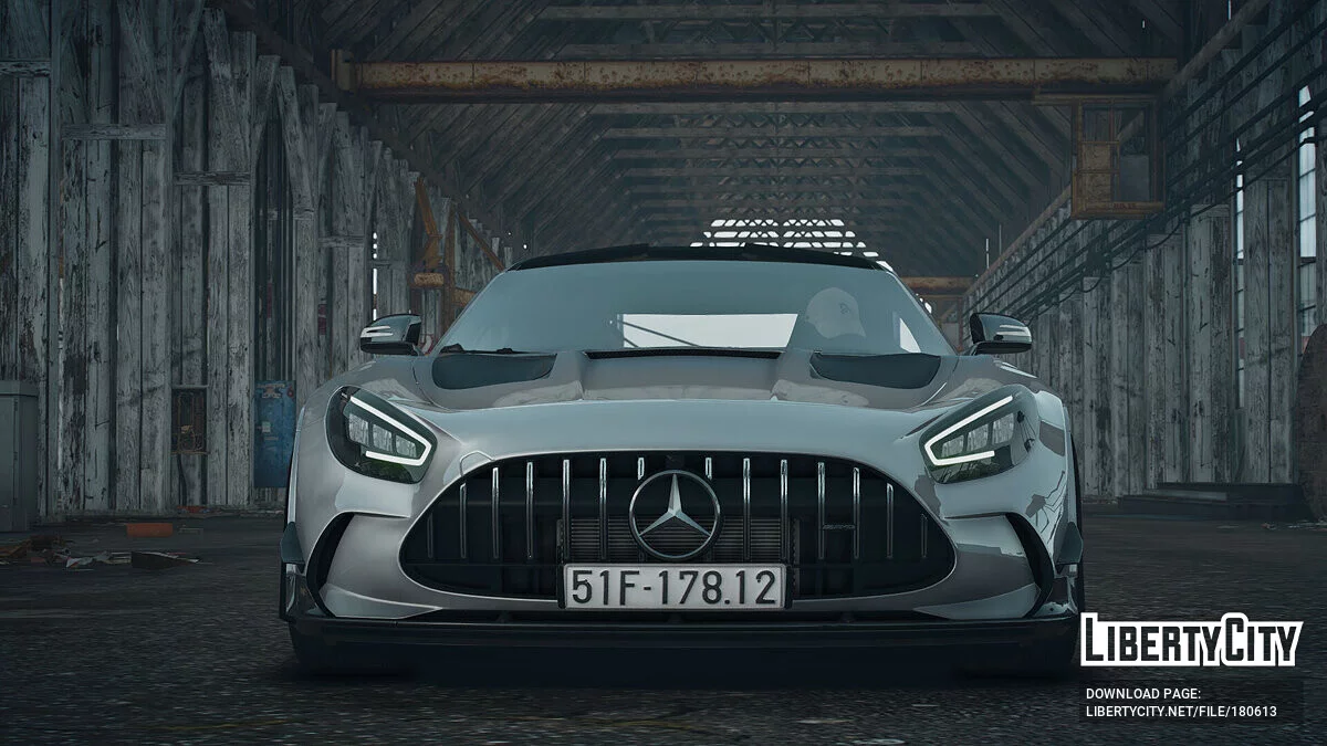 Mercedes-Benz AMG GTR Black Series / GTA 5