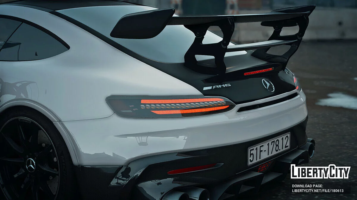 Mercedes-Benz AMG GTR Black Series / GTA 5