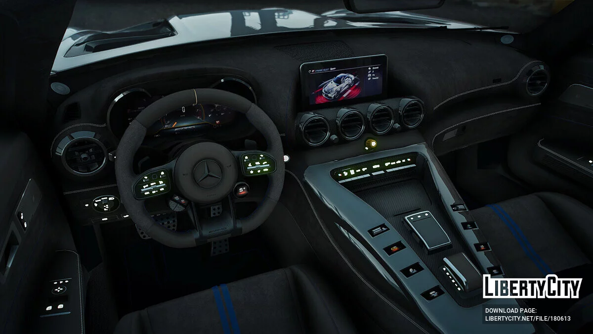 Mercedes-Benz AMG GTR Black Series / GTA 5