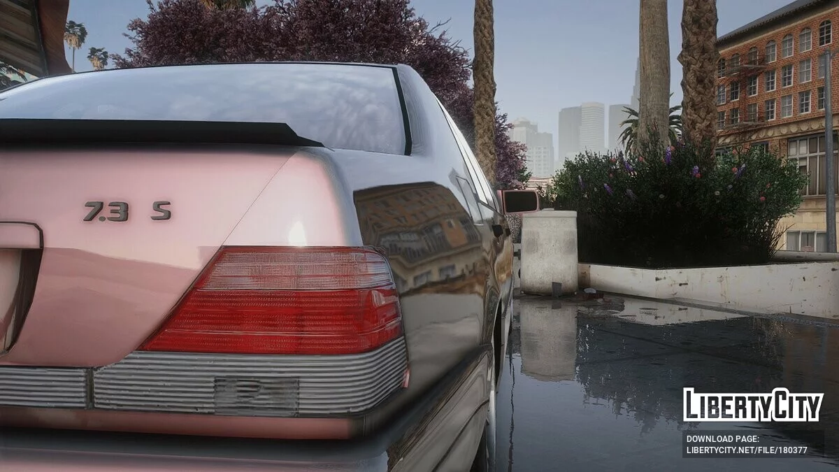 Mercedes-Benz Brabus 7.3S W140 / GTA 5