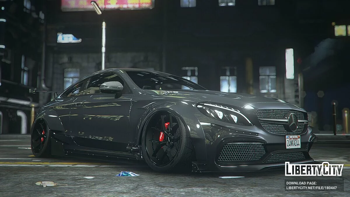 Mercedes-Benz C63S HR / GTA 5