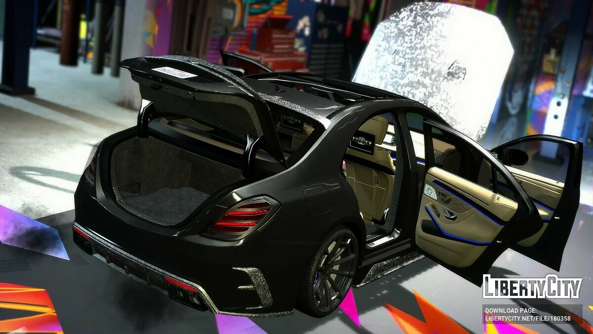 Mercedes-Benz S-class Mansory First Edition / GTA 5