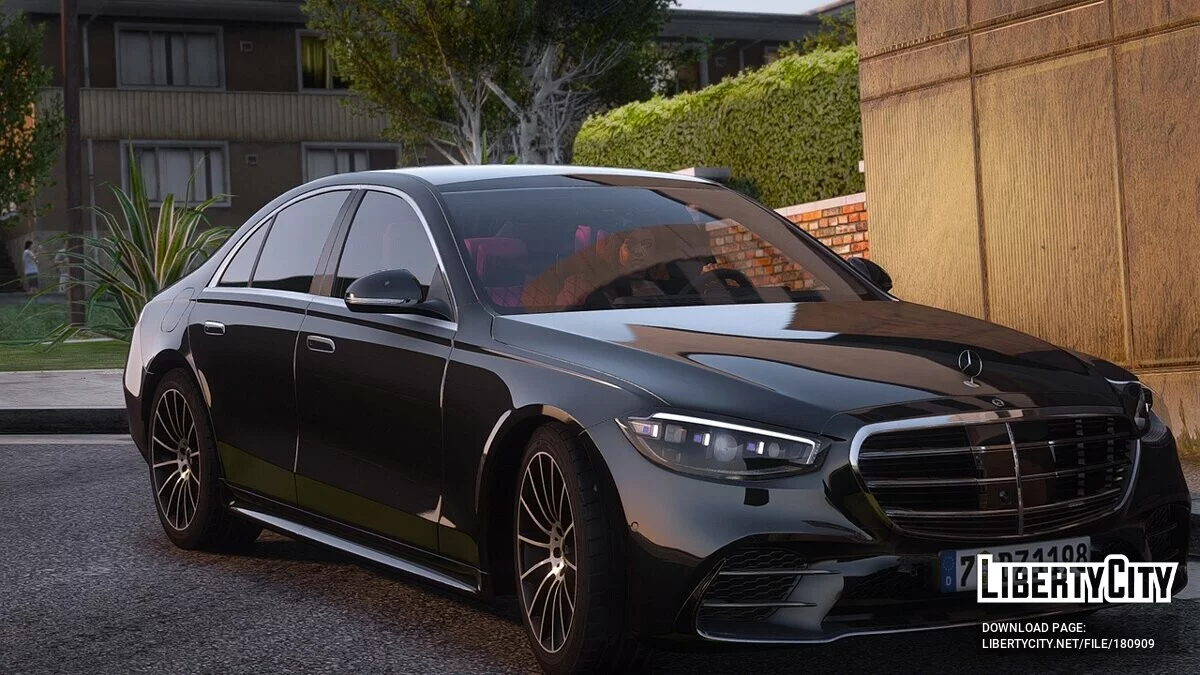 Mercedes-Benz S-class W223 AMG Line 2021 / GTA 5