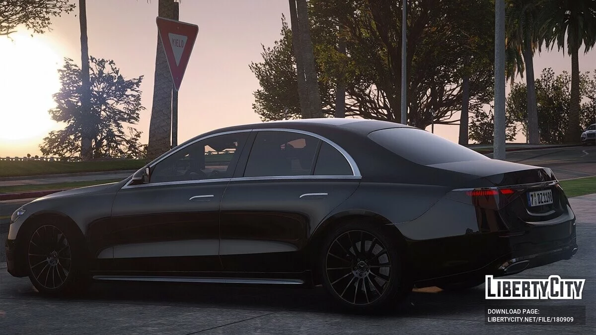 Mercedes-Benz S-class W223 AMG Line 2021 / GTA 5