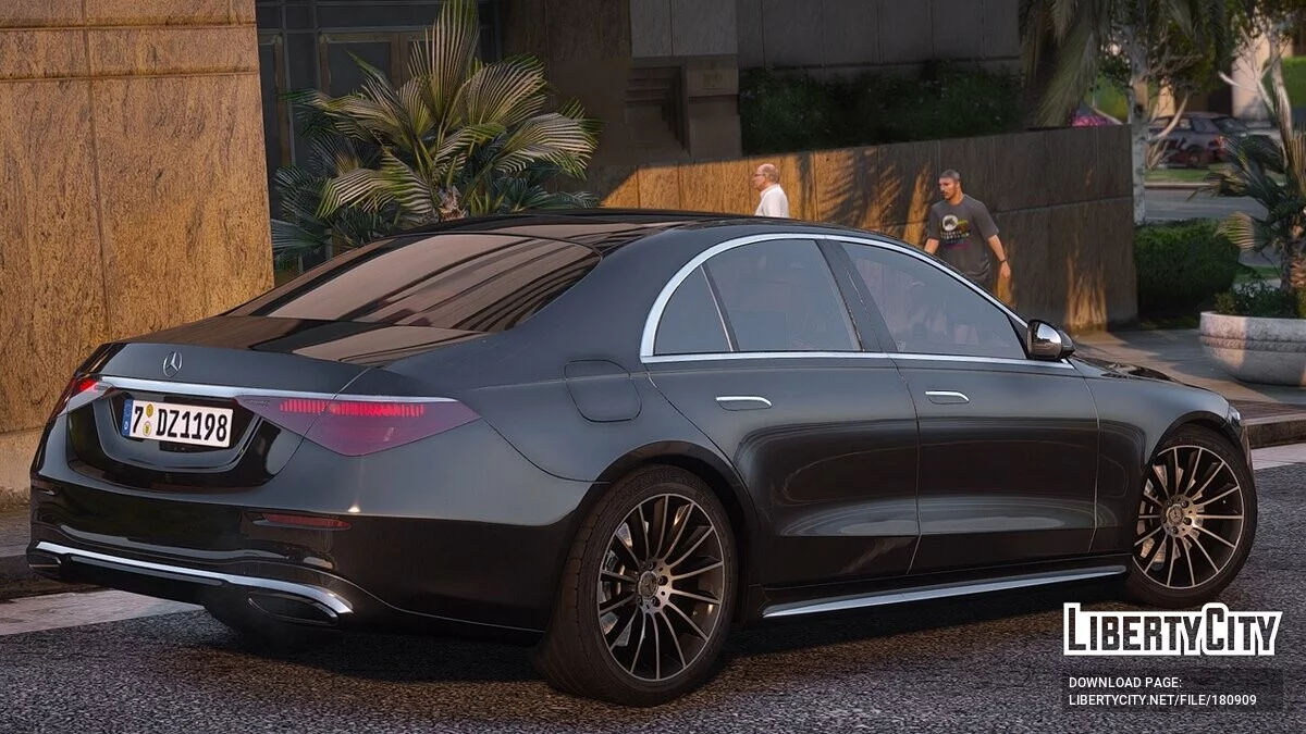 Mercedes-Benz S-class W223 AMG Line 2021 / GTA 5