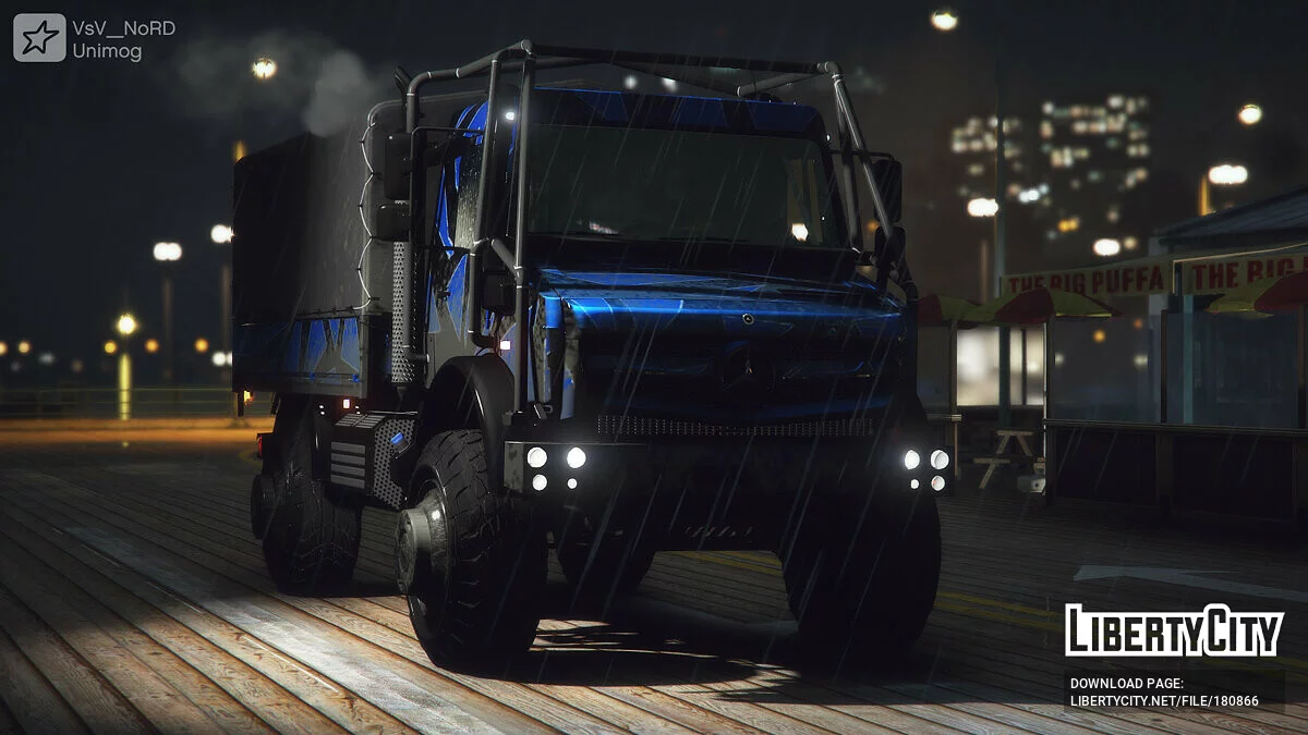 Mercedes-Benz Unimog (U5032) / GTA 5