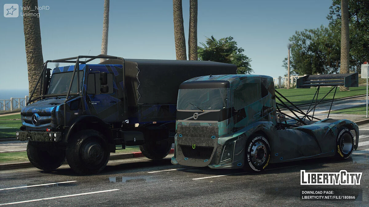 Mercedes-Benz Unimog (U5032) / GTA 5