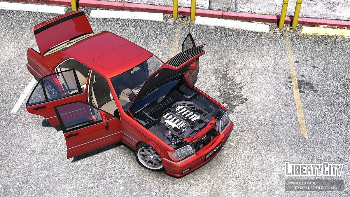 Mercedes-Benz W140 Brabus 7.3 S / GTA 5