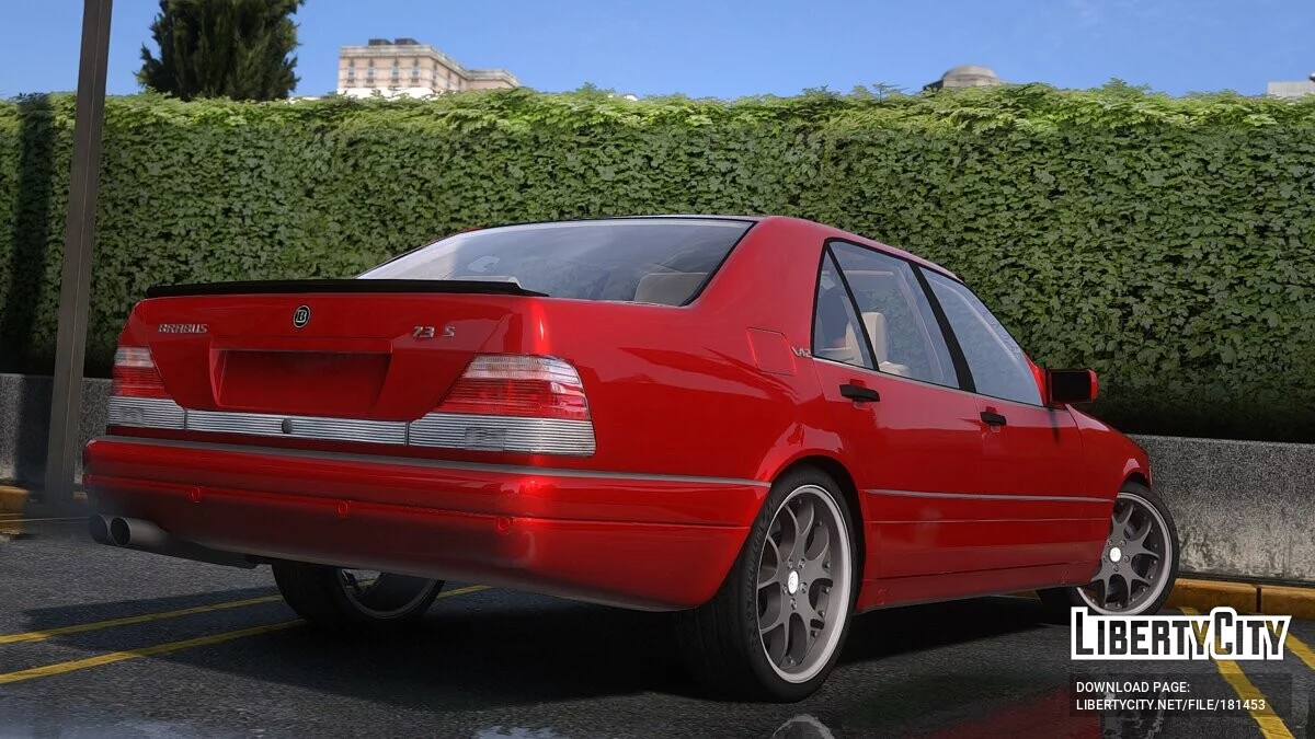 Mercedes-Benz W140 Brabus 7.3 S / GTA 5