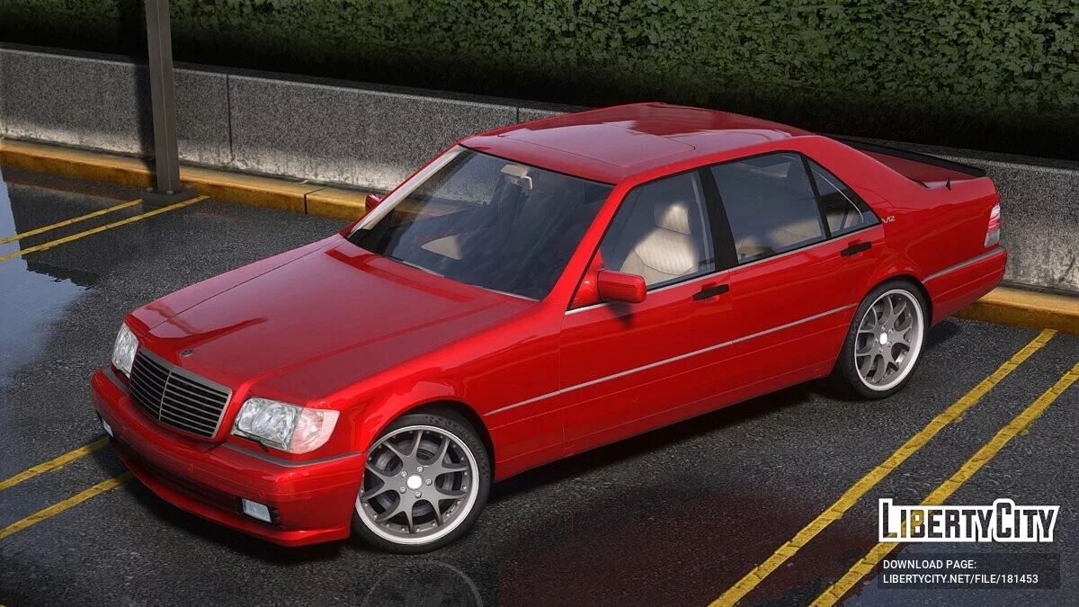 Mercedes-Benz W140 Brabus 7.3 S / GTA 5