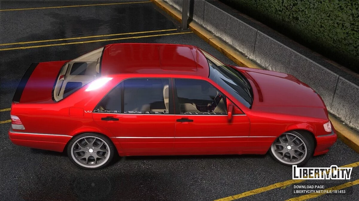 Mercedes-Benz W140 Brabus 7.3 S / GTA 5