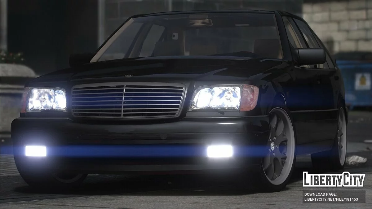 Mercedes-Benz W140 Brabus 7.3 S / GTA 5