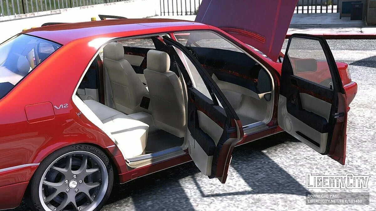 Mercedes-Benz W140 Brabus 7.3 S / GTA 5
