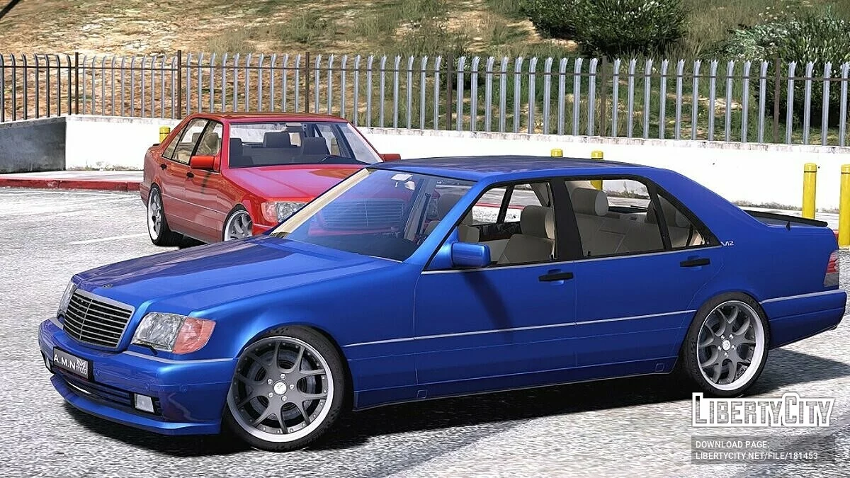 Mercedes-Benz W140 Brabus 7.3 S / GTA 5