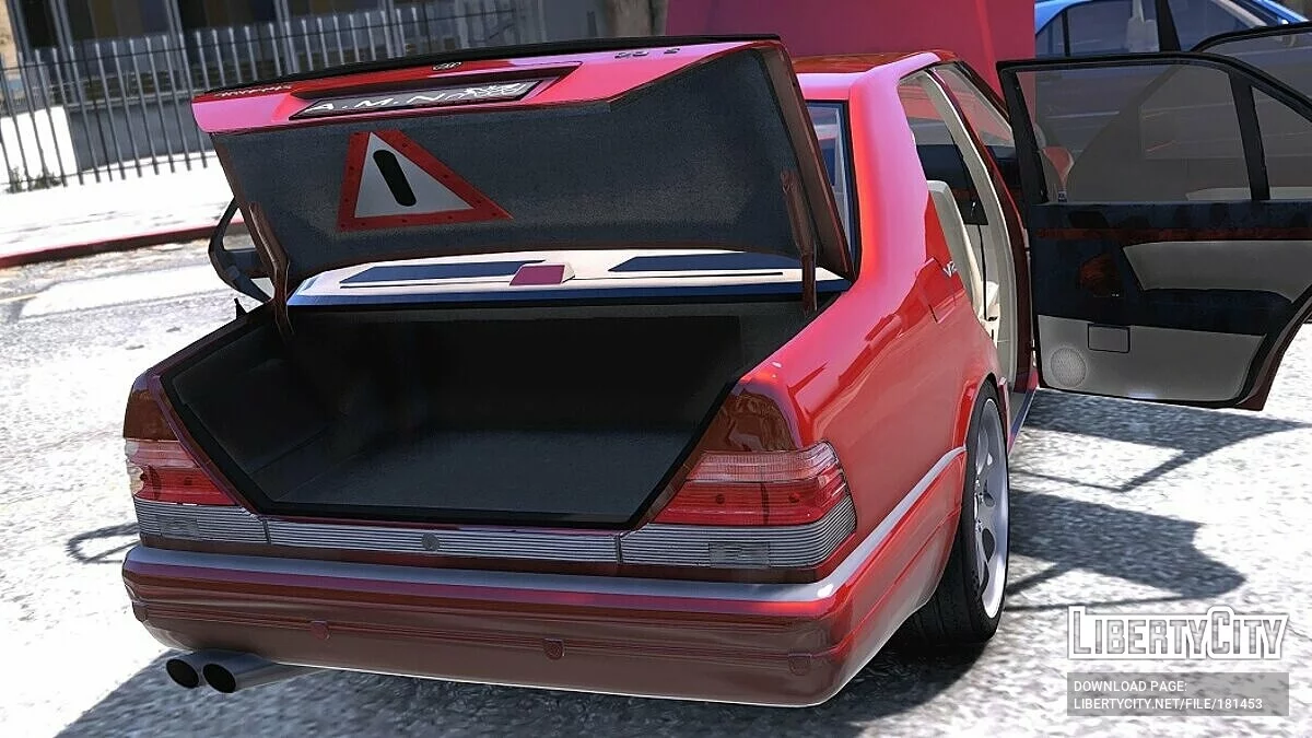Mercedes-Benz W140 Brabus 7.3 S / GTA 5