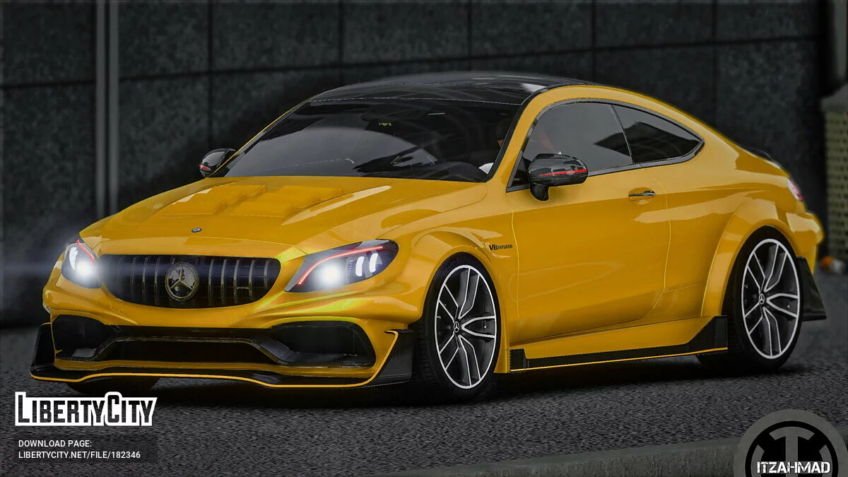 Mercedes C63 Coupe Widebody / GTA 5
