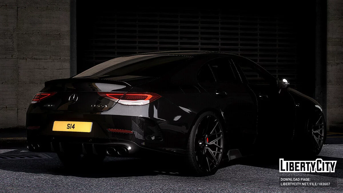 2019 Mercedes-Benz CLS 53 AMG Black Edition / GTA 5