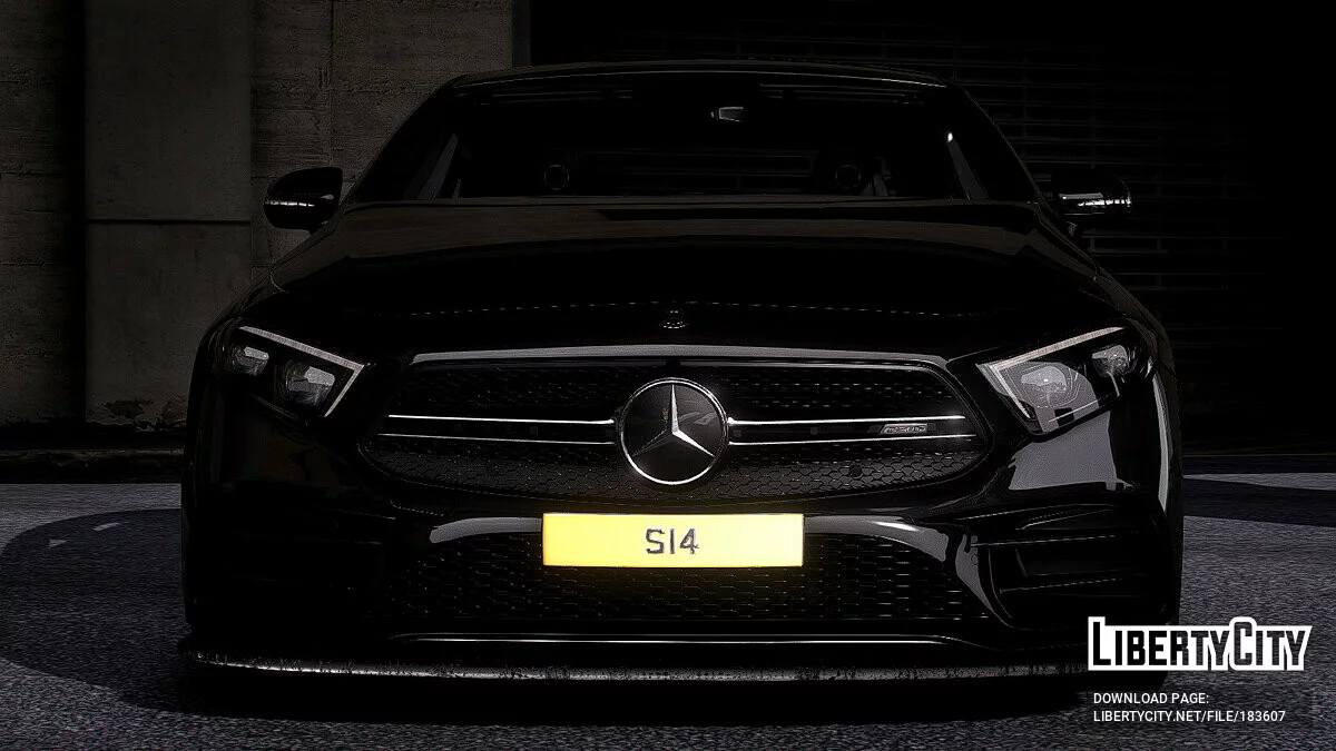 2019 Mercedes-Benz CLS 53 AMG Black Edition / GTA 5