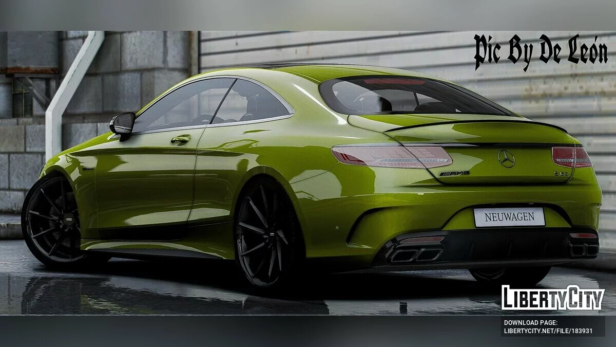 2020 Mercedes-Benz S63 Coupe / GTA 5