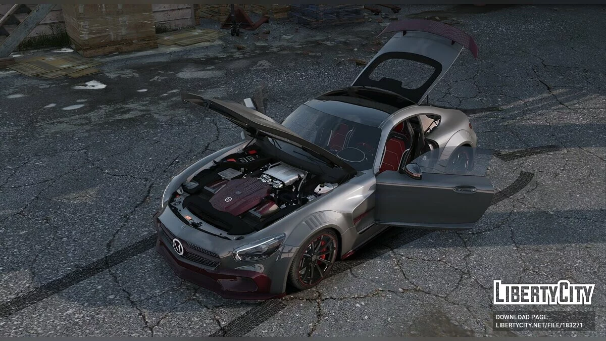 Mercedes AMG GTS Mansory / GTA 5
