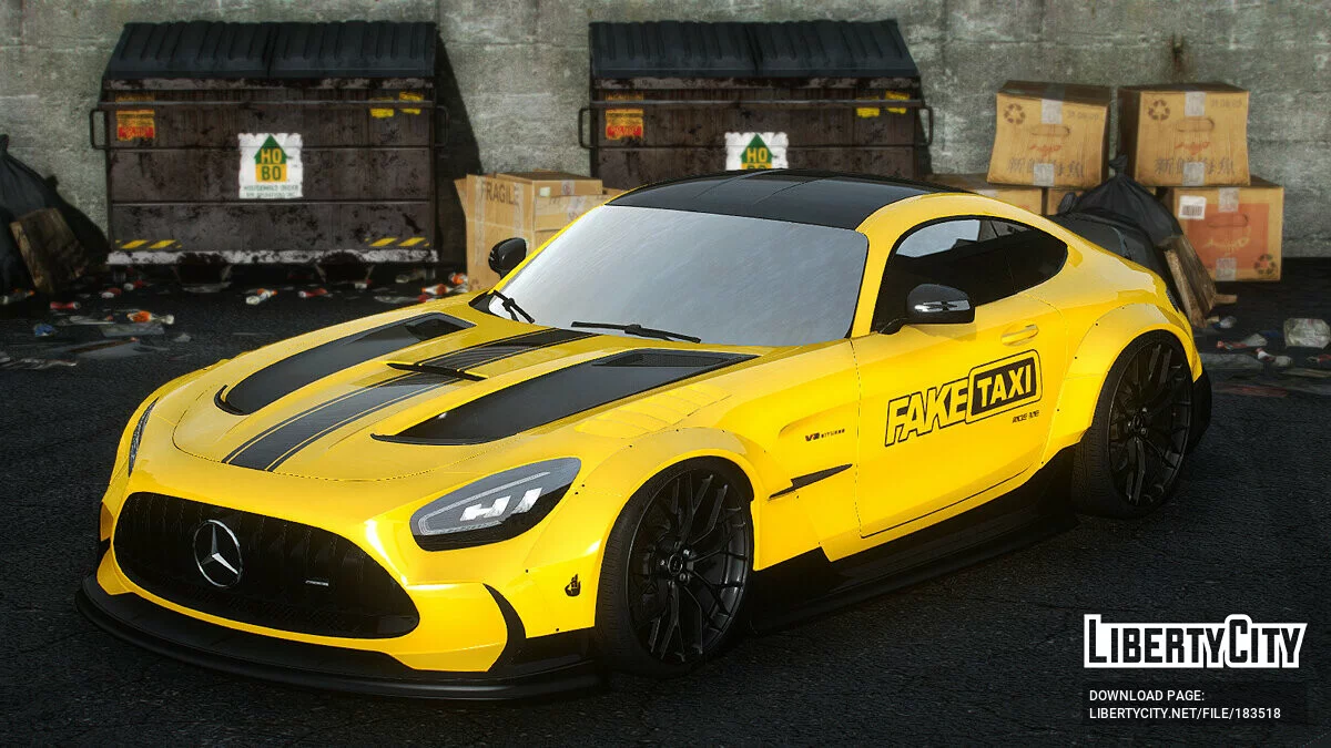 Mercedes-Benz AMG GT Black Series / GTA 5
