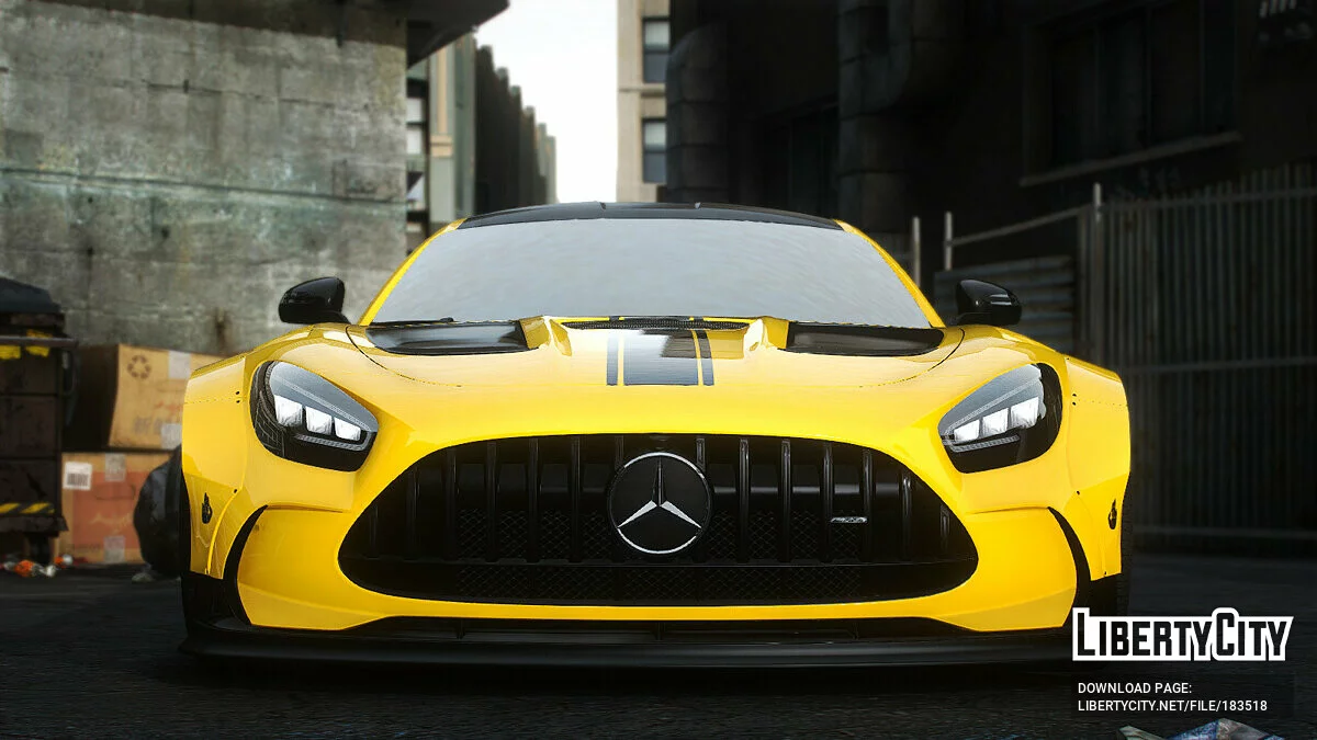Mercedes-Benz AMG GT Black Series / GTA 5