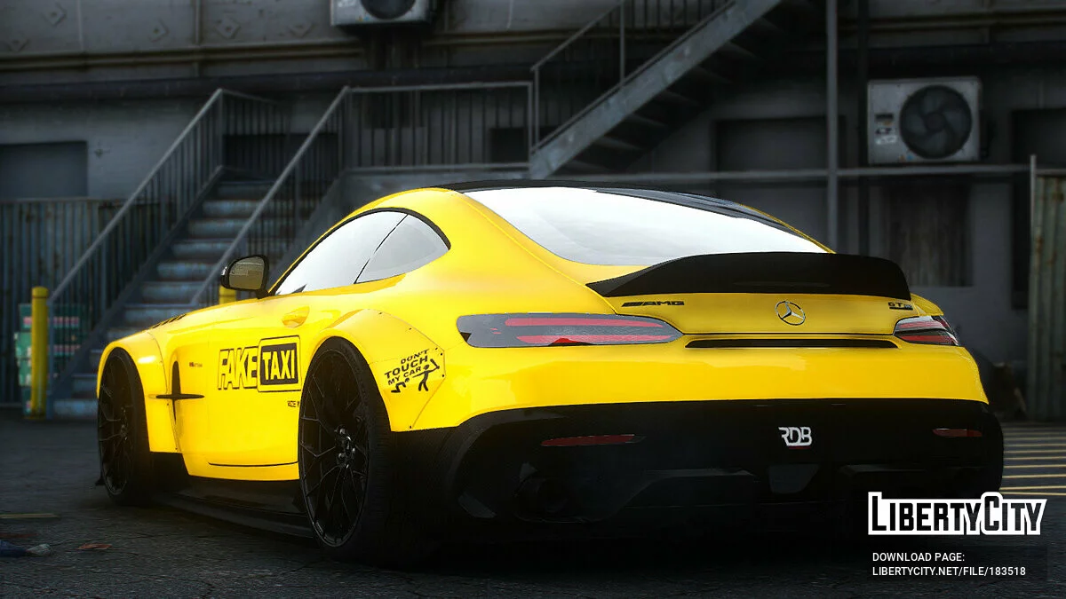 Mercedes-Benz AMG GT Black Series / GTA 5