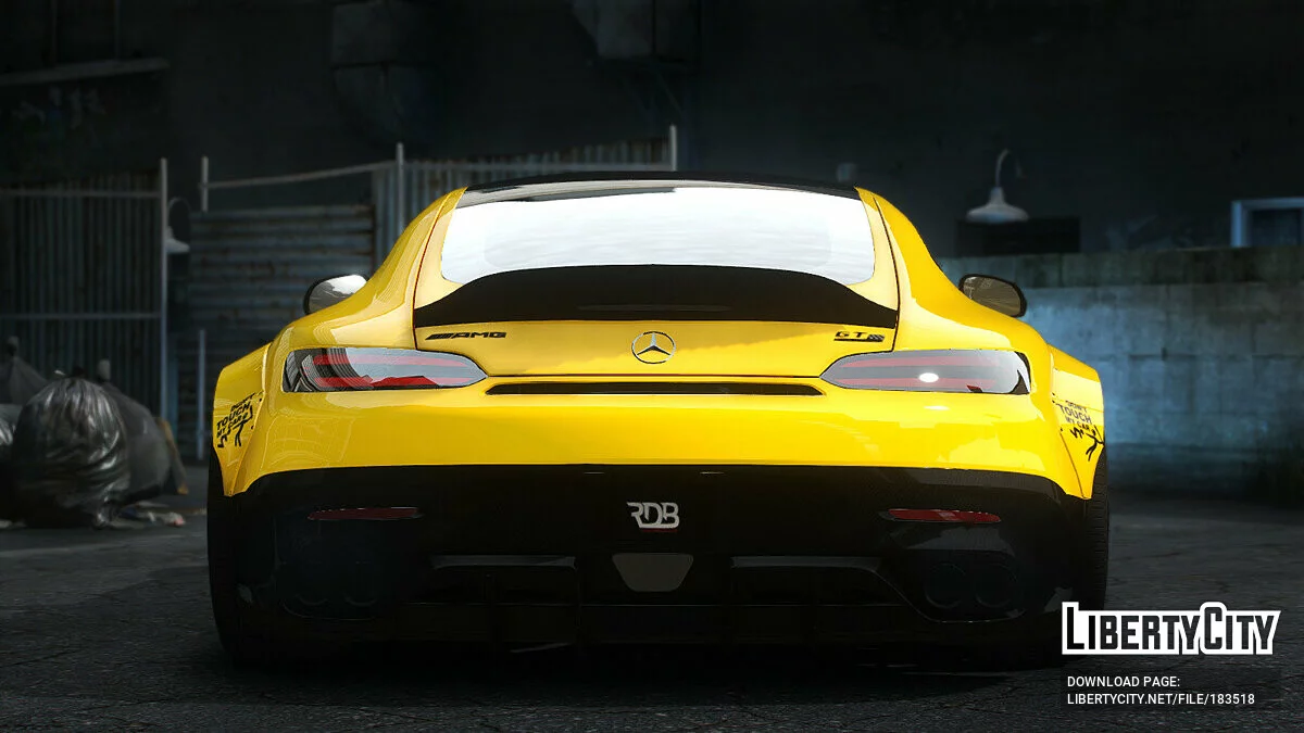 Mercedes-Benz AMG GT Black Series / GTA 5