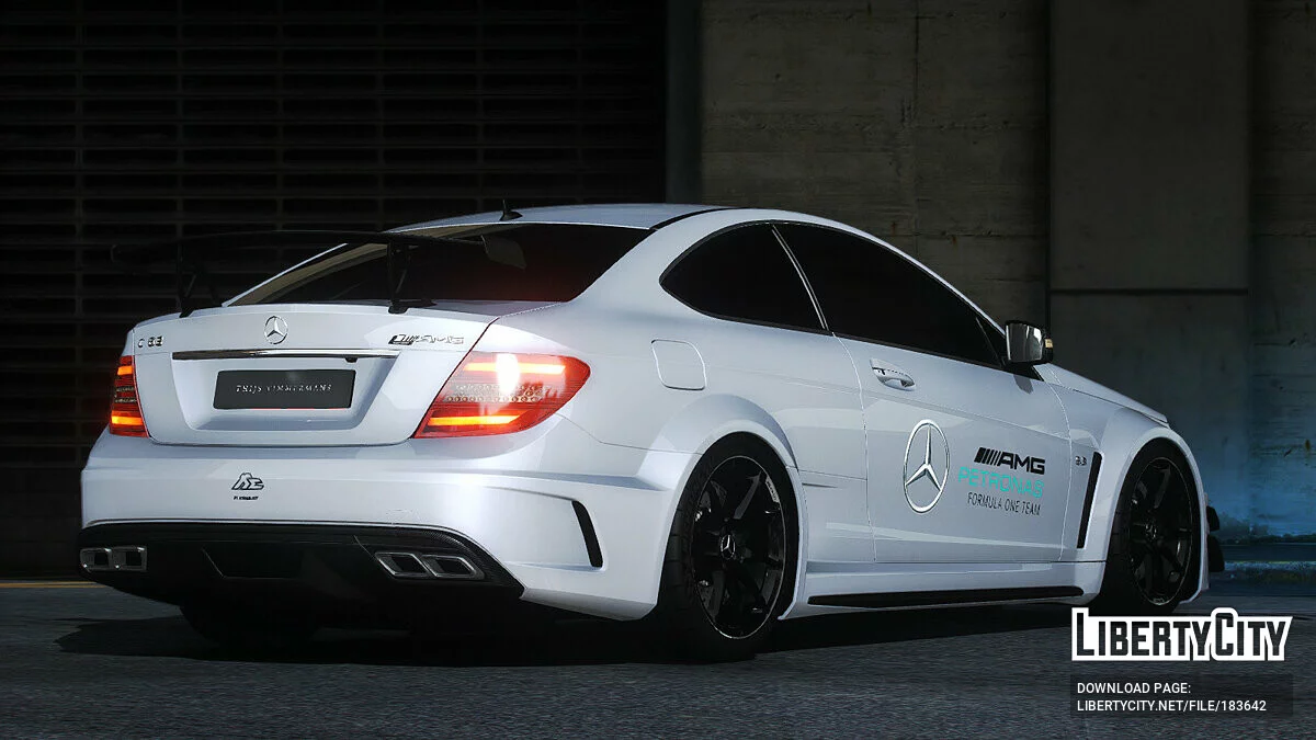 Mercedes-Benz C63 AMG Black Series / GTA 5