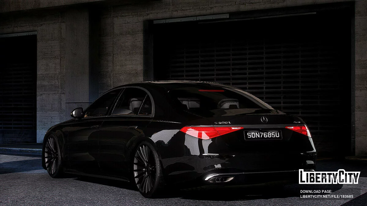 Mercedes-Benz S-Class Black Series / GTA 5