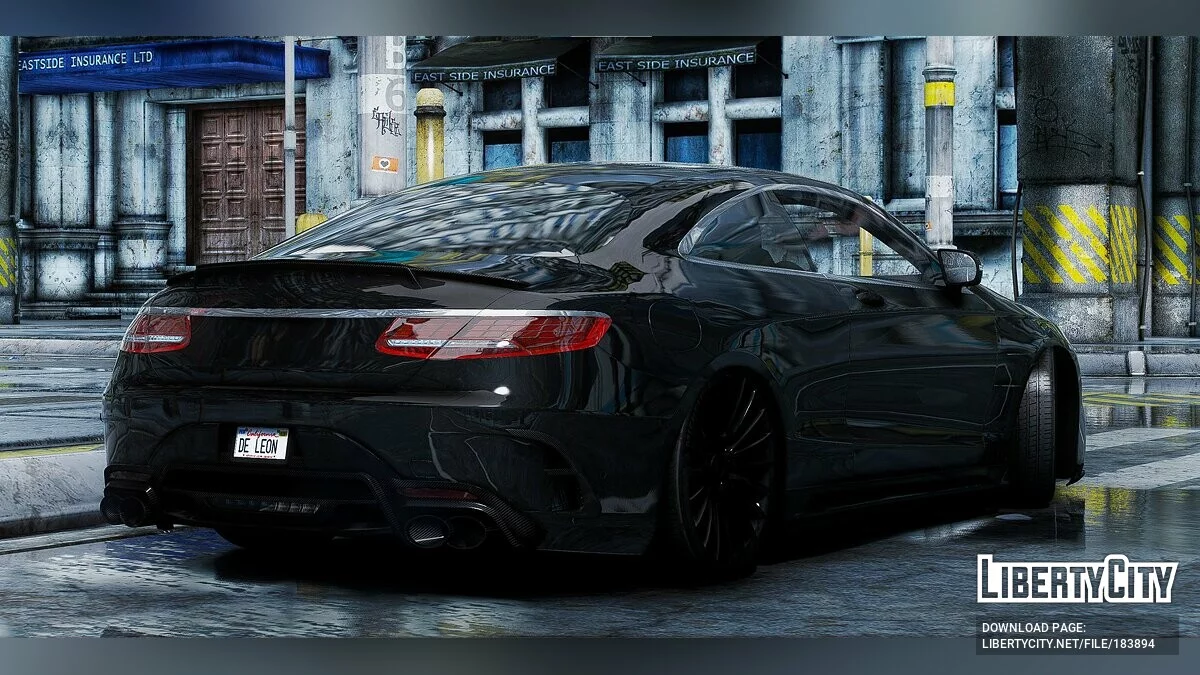 Mercedes-Benz S63 Mafia Custom / GTA 5