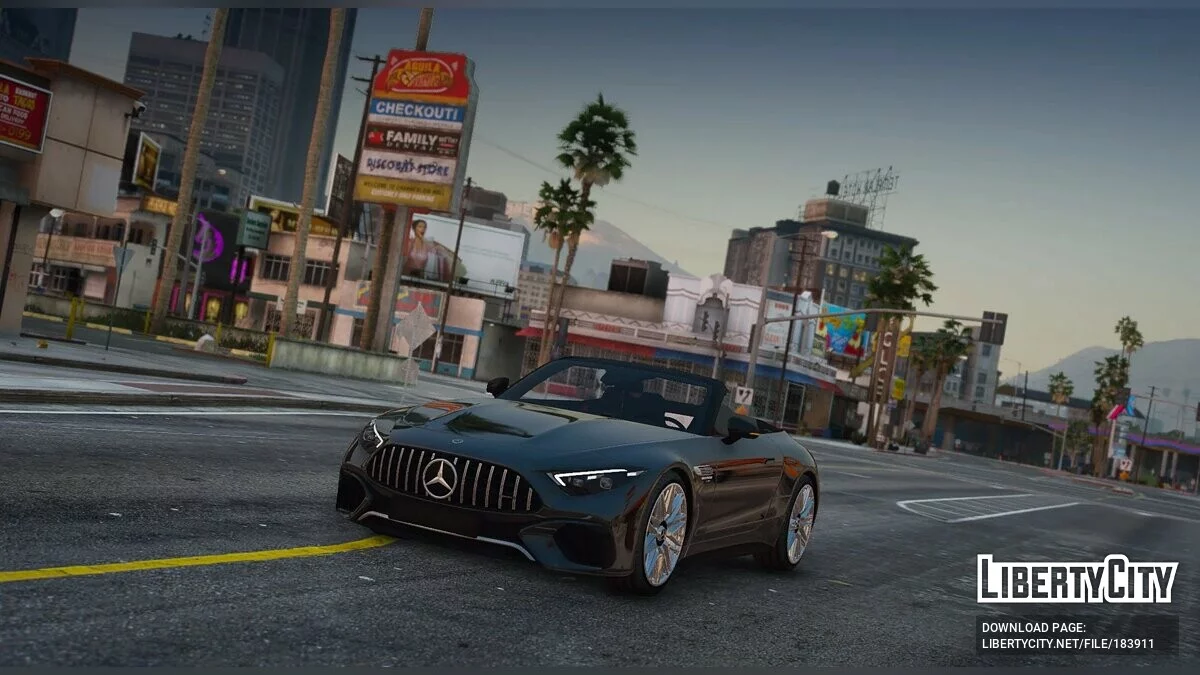 Mercedes-Benz SL63 AMG 2023 v1.0 / GTA 5