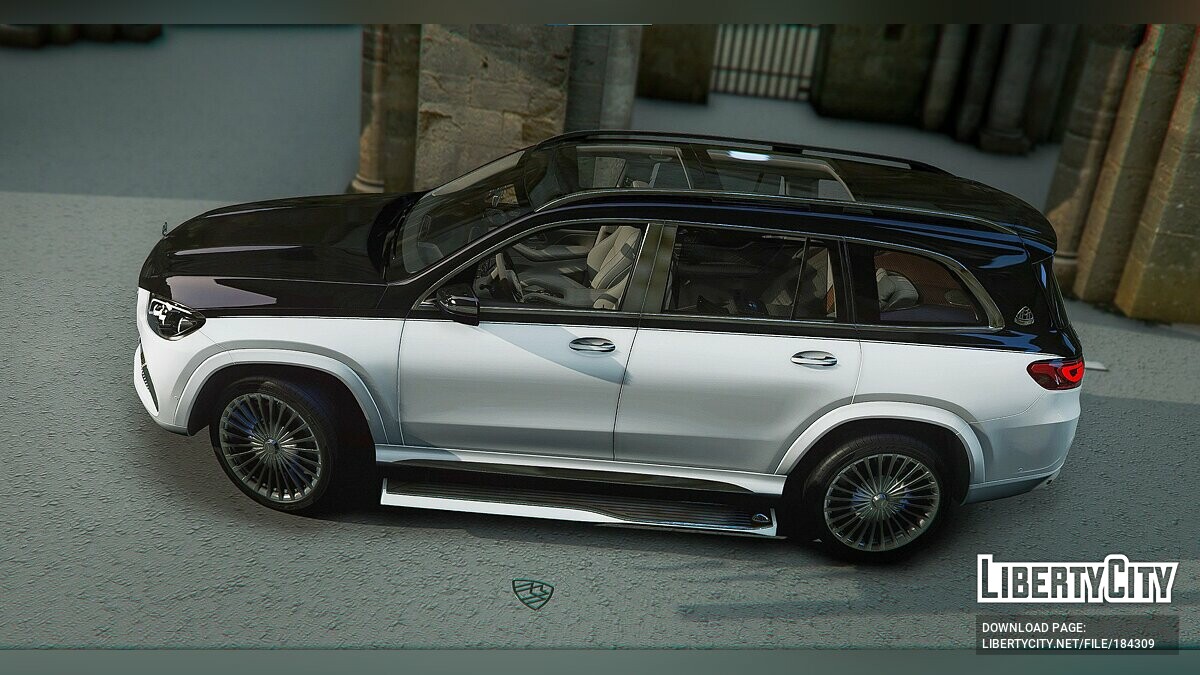 Mercedes GLS600 Maybach 100 YEARS for GTA 5 - Картинка #3