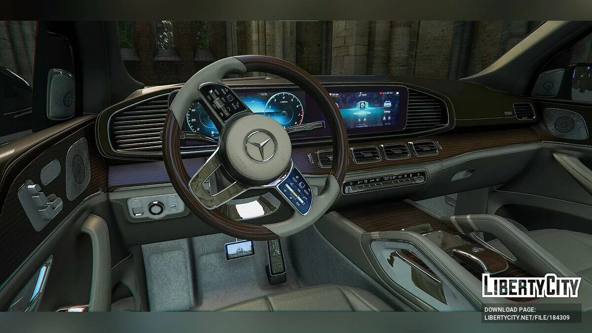 Mercedes GLS600 Maybach 100 YEARS / GTA 5