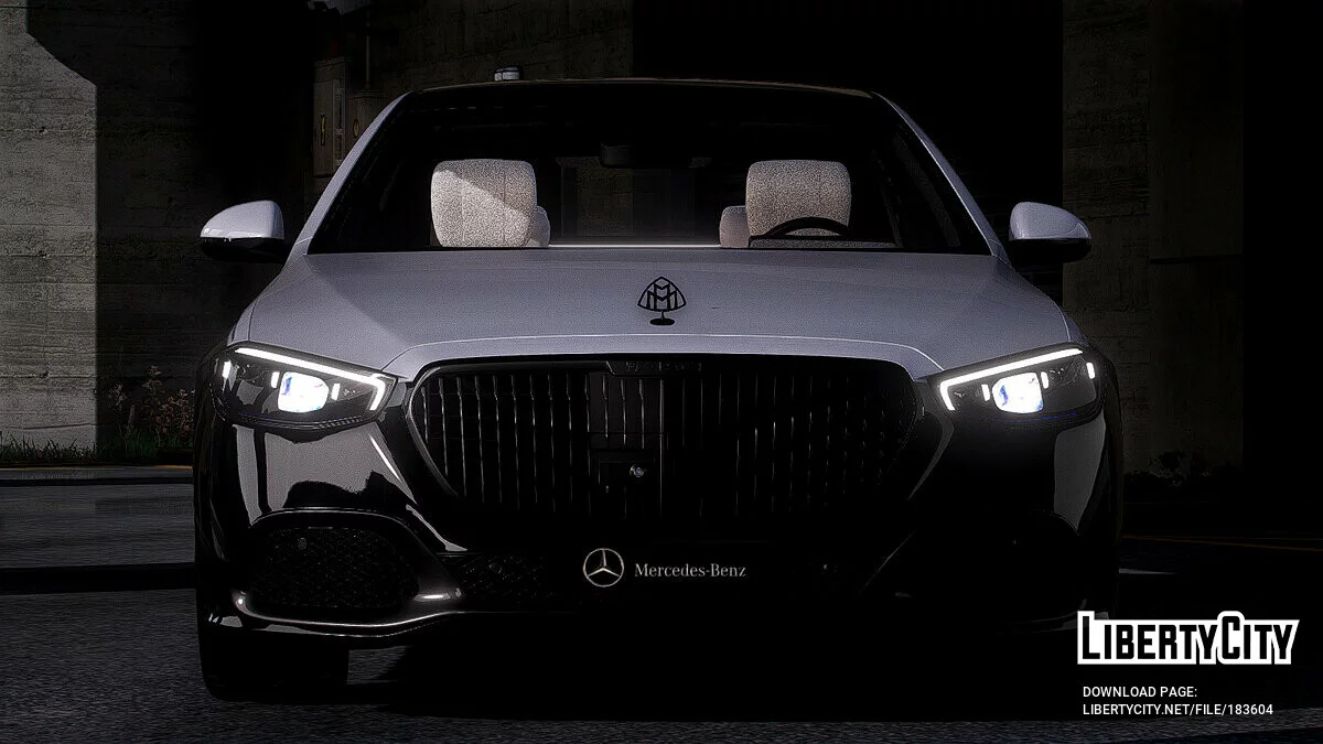 Mercedes Maybach S680 2022 / GTA 5