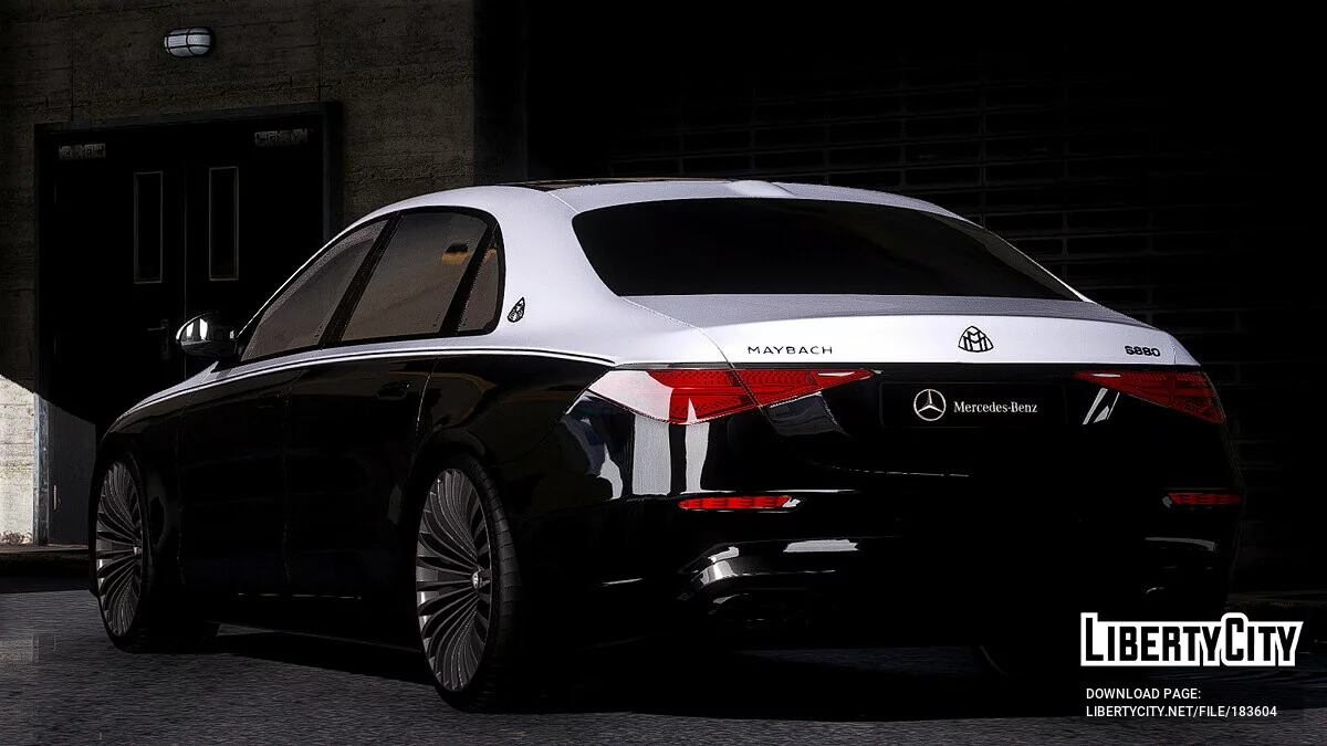 Mercedes Maybach S680 2022 / GTA 5