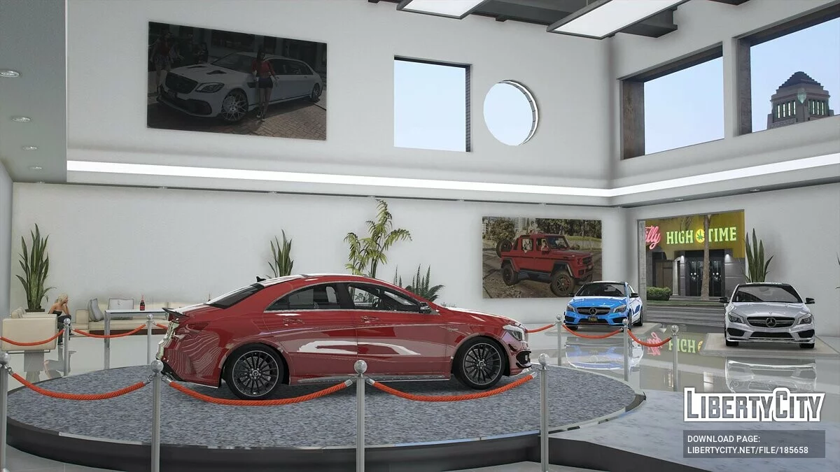 2016 Mercedes-AMG CLA45 Coupe v1 / GTA 5