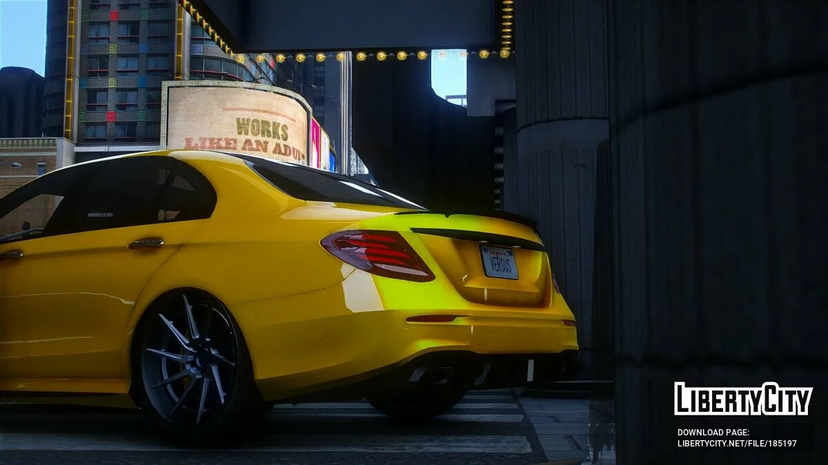 Mercedes-Benz E63s AMG 2020 Custom / GTA 5
