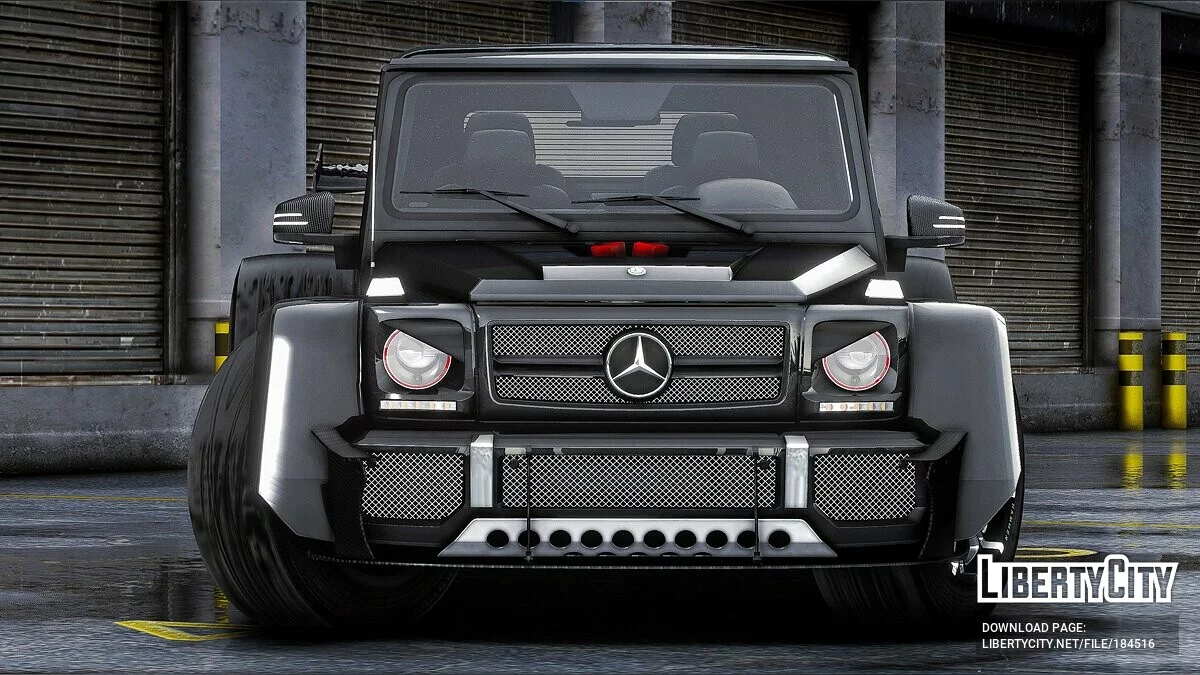 Mercedes-Benz G63 AMG 6X6 Modified / GTA 5