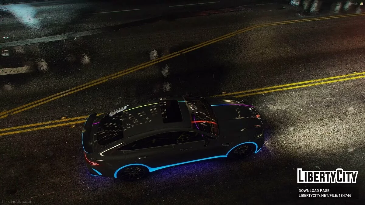 Mercedes-Benz GT63 AMG Rainbow Edition / GTA 5