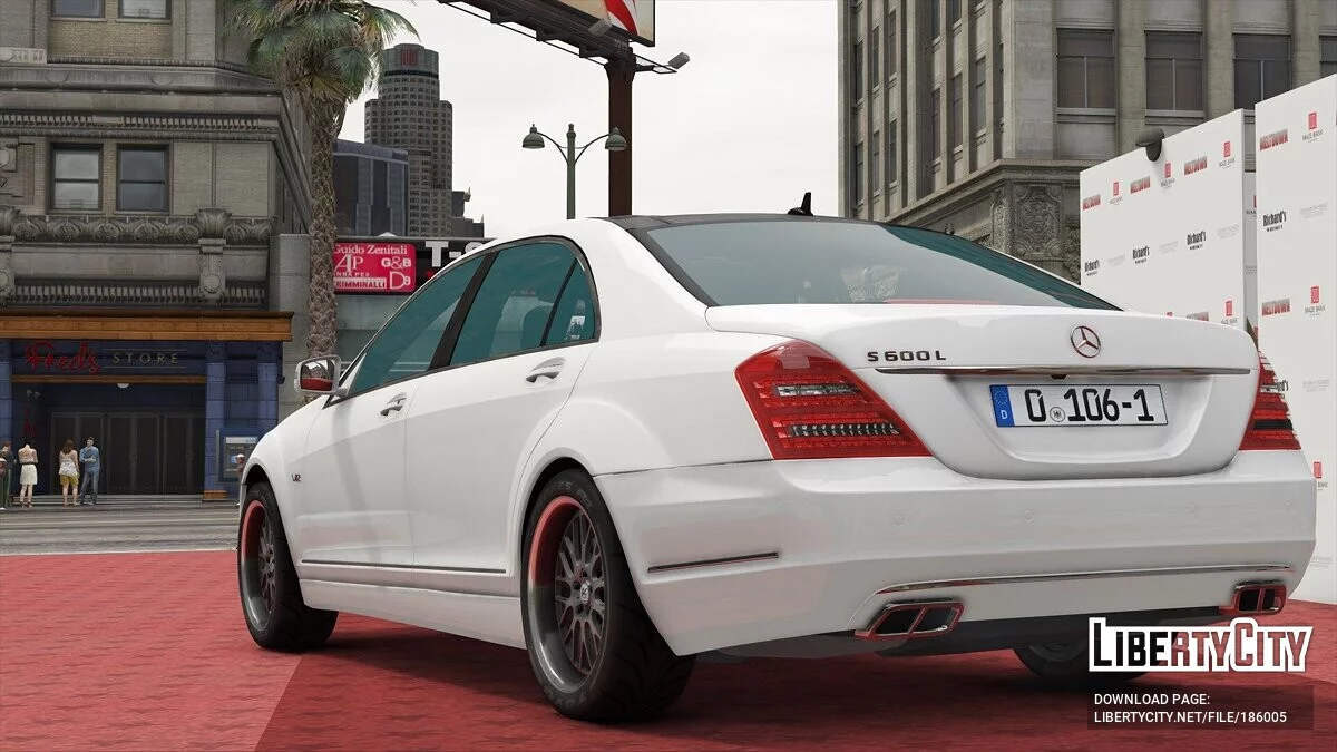Mercedes-Benz AMG S600L / GTA 5