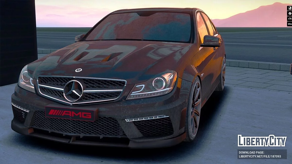 Mercedes-Benz C63 AMG / GTA 5