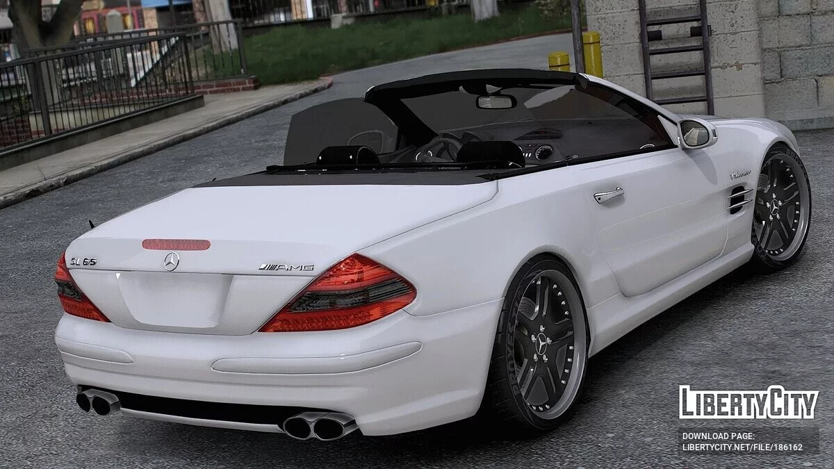 Mercedes-Benz Sl55 AMG R230 2007 (Kompressor) / GTA 5