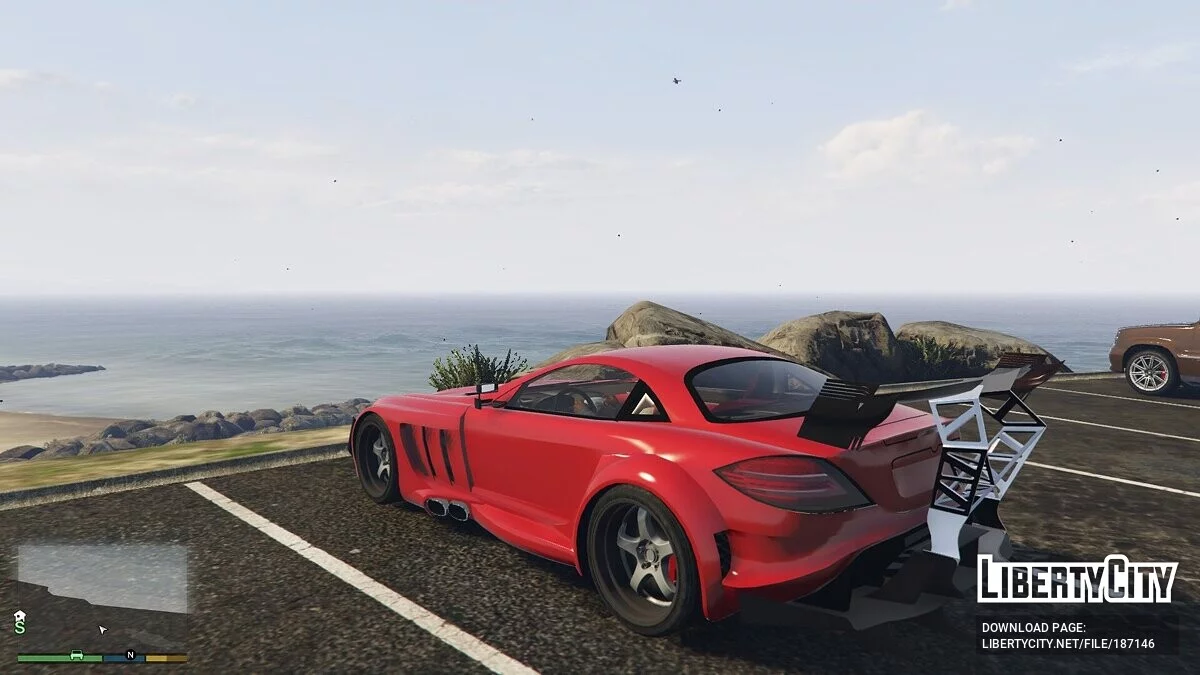 Mercedes Benz Slr Mclaren Street Vaccine / GTA 5