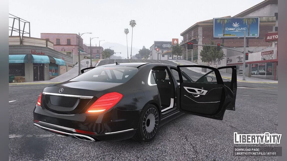 Mercedes-Benz W222 S65 Maybach / GTA 5