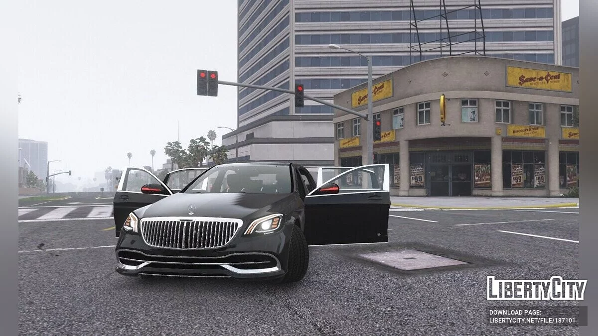 Mercedes-Benz W222 S65 Maybach / GTA 5