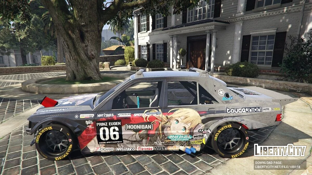 Mercedes-Benz 190E Drift Missile / GTA 5